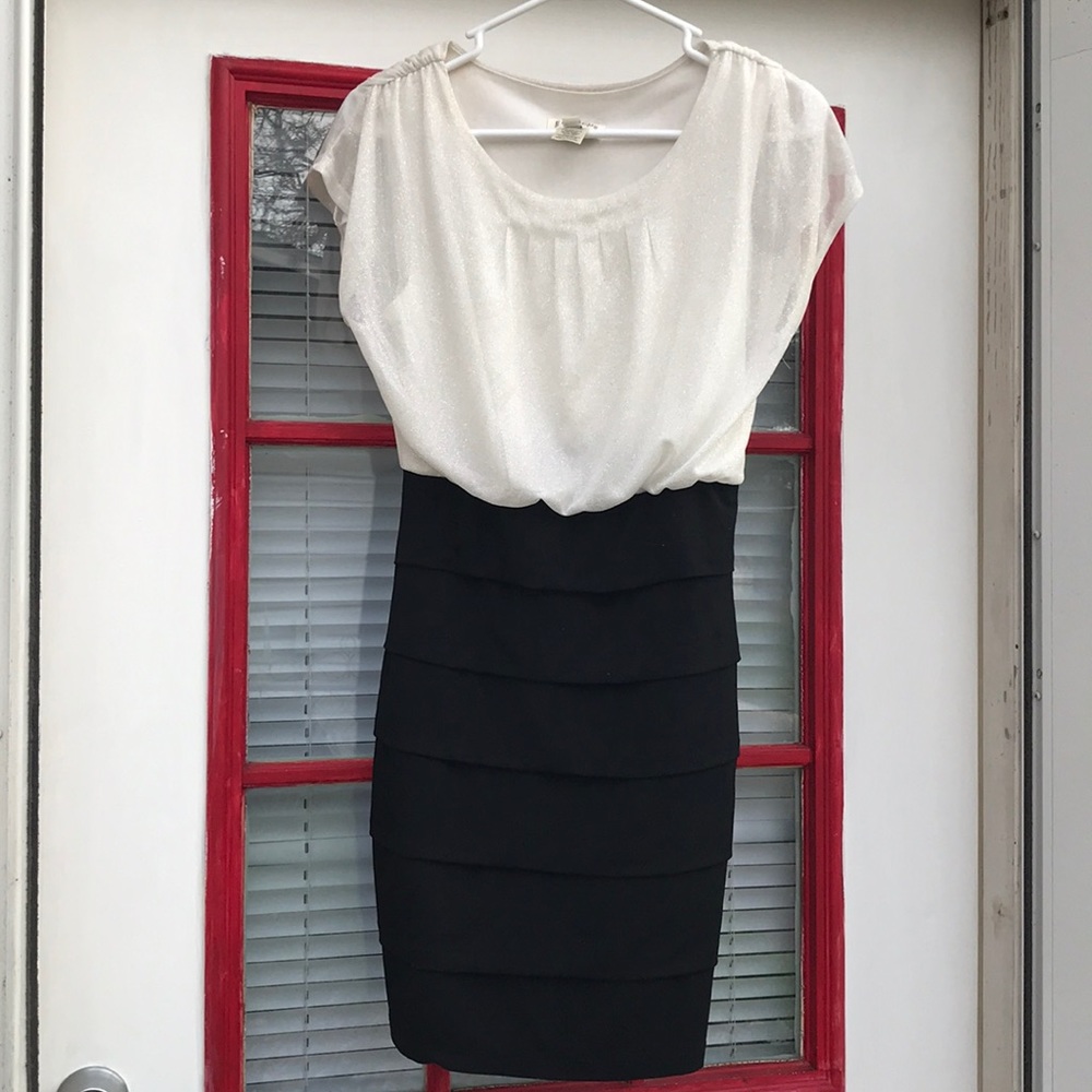 Super cute white and black!